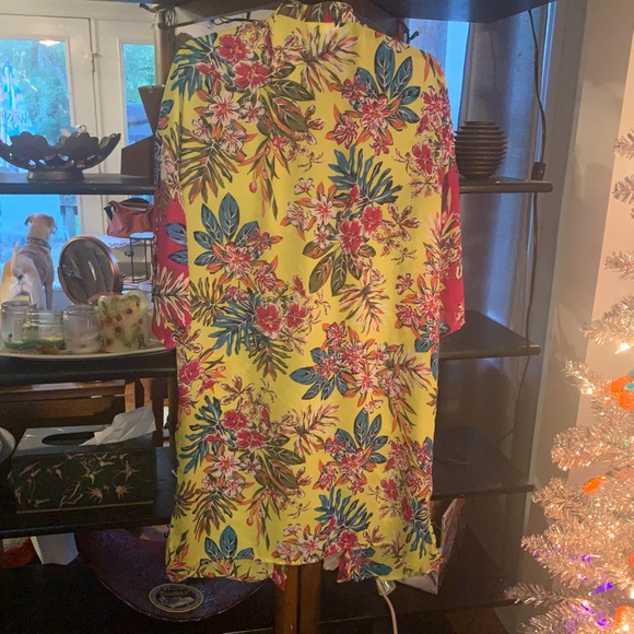 Time and Tru Sheer Patterned Coverup/Cardigan - Picture 7 of 9